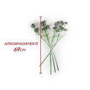 Kit 4 Galhos de Flor Artificial para Arranjo Permanente ST1932-Starlumen-