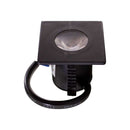 Kit C/2 Mini Embutido Preto 1W 3000k p/ Armários Nichos Prateleiras 34409 Opus St1355-Opus-Starlumen