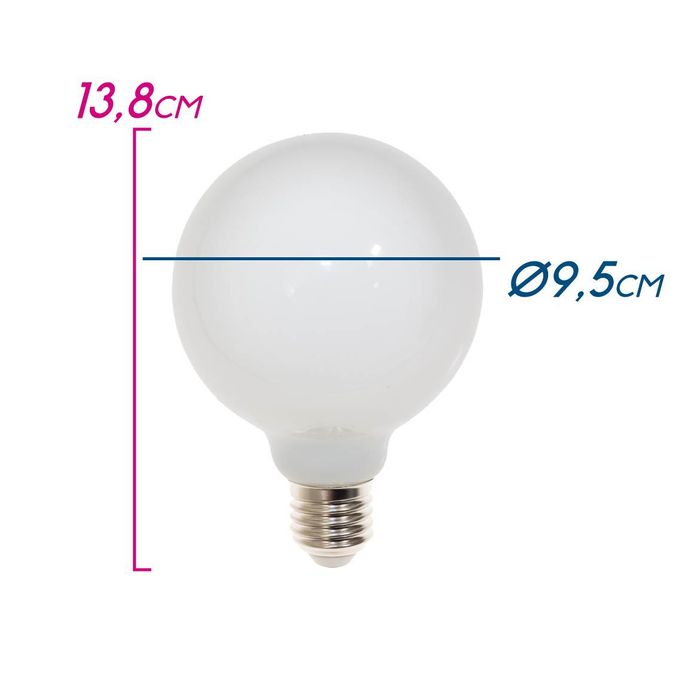 Lâmpada LED G95  Milk Ballon Profissional 4W E27 L006W4-BVT ST1734