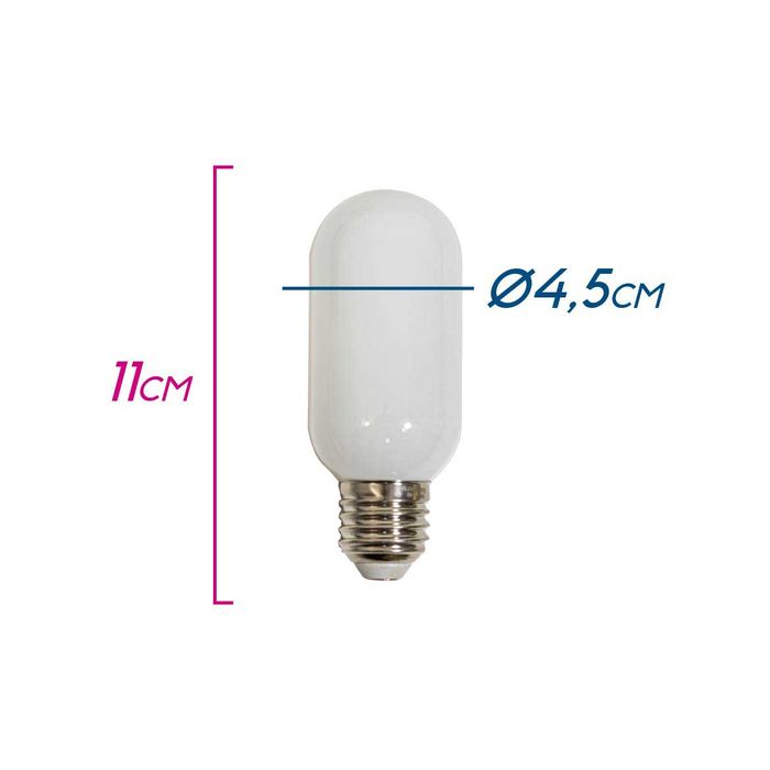 Lâmpada LED Milk Tubo E27 3W L009w3 St1819