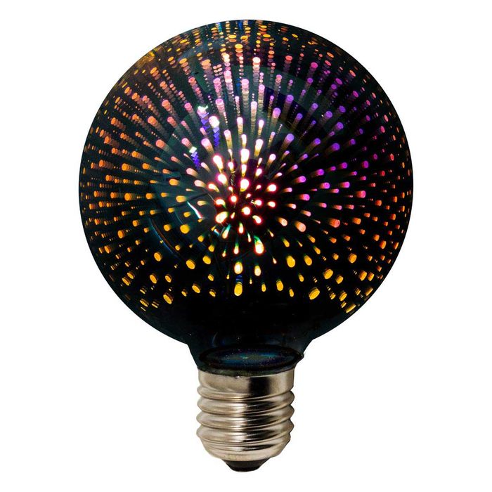 Lâmpada LED Decorativa Efeito Colorido G95 L017d4-BVT St1802