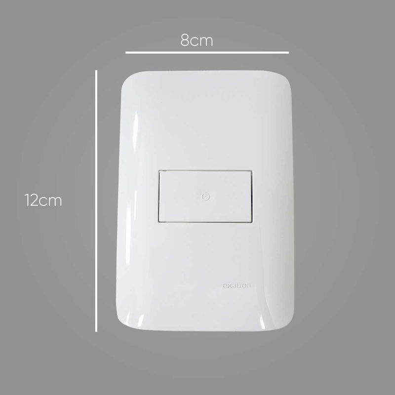 Interruptor Dimmer Touch Branco Conjunto 4x2 LECO4007 St338