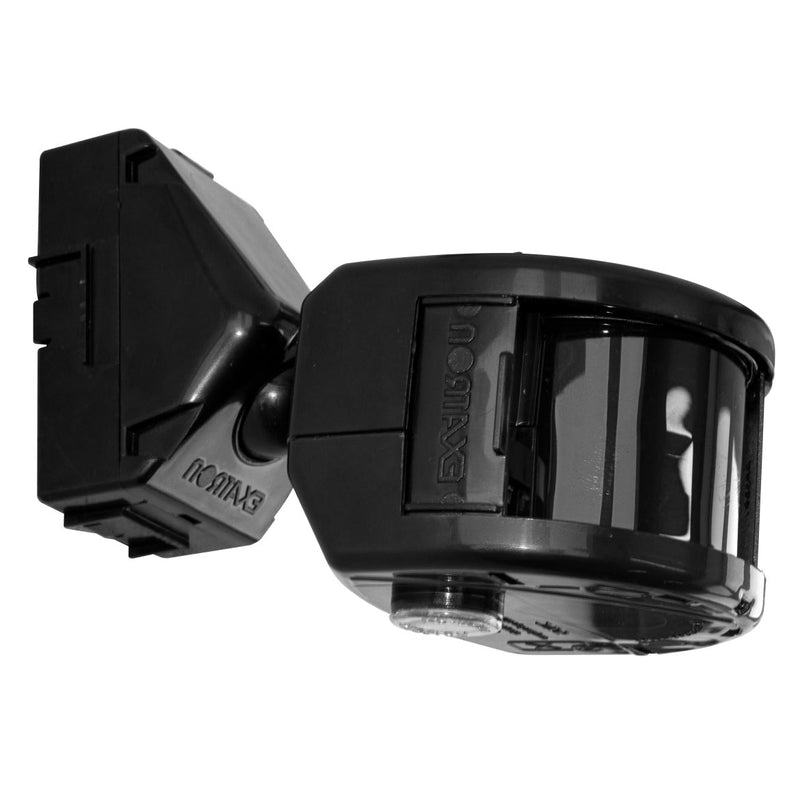 Sensor De Presença Frontal Externo Preto Exatron 180º LESFEXXC PT St313