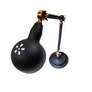 Luminária Mesa Abajur Articulada 1 E-27 Preto E Cobre LM866-PT St1205