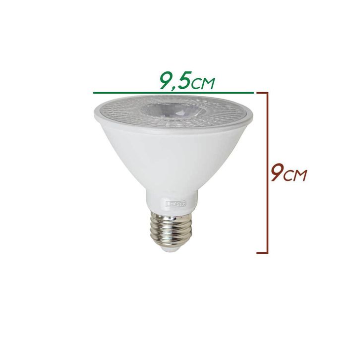 Lampada LED PAR30 11W 3000K E27 Bivolt LP202C Bella Iluminação St2181