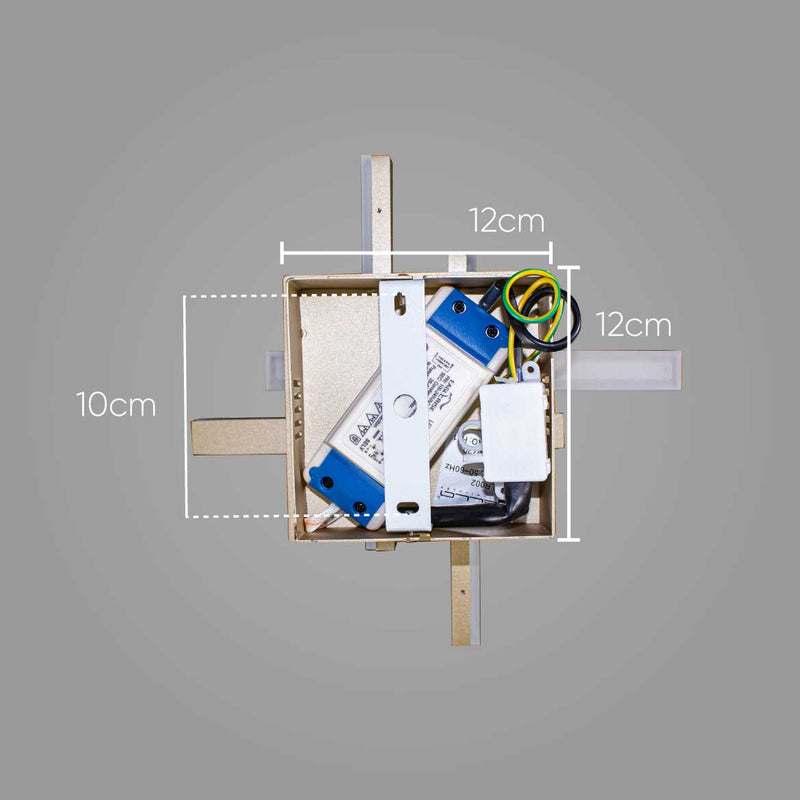 Arandela Tom Led 20w Dourado Bella LR002 ST2214