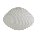 Plafon Ozzy Branco Metal E Vidro 50cm Starlux LT-002L WH St1952