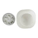 Plafon Ozzy Branco Metal E Vidro 50cm Starlux LT-002L WH St1952