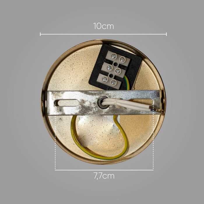 Pendente Mayla Ouro Fosco 11cm P/ 1x G9  LT004-CL Starlux ST2568