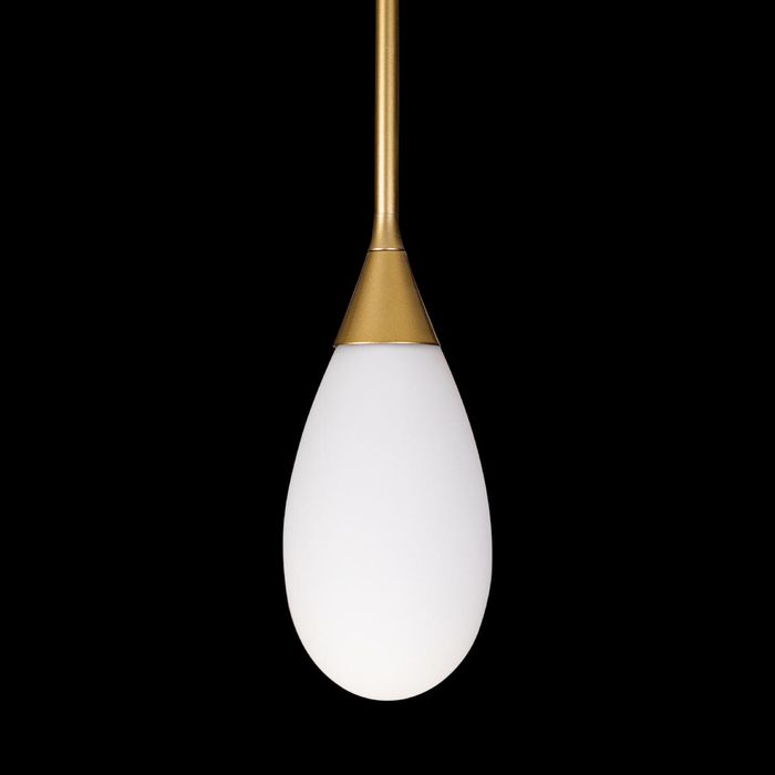 Pendente Mayla Ouro e Branco 11cm P/ 1x G9 LT004-WH Starlux ST2568