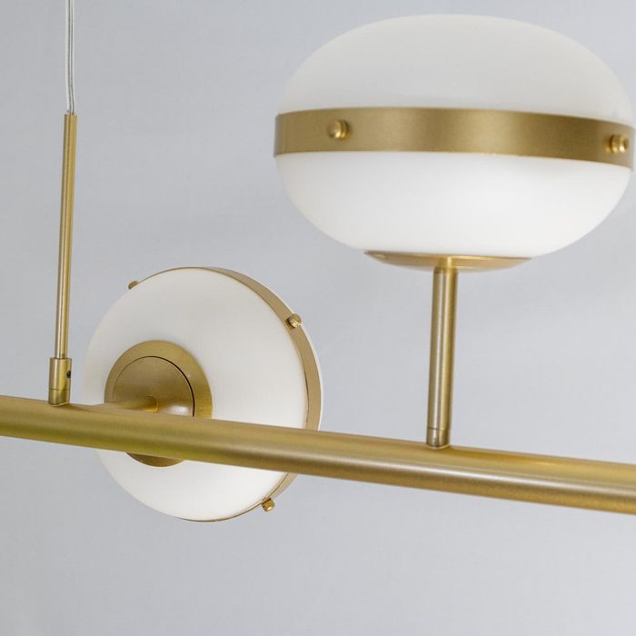 Pendente Heidi Ouro e Branco para 6x E27 LT007-WH Starlux ST2571