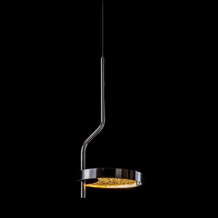 Pendente Arandela Emma LT012-Cromado Transparente LED 4w 2700k Starlux ST2573