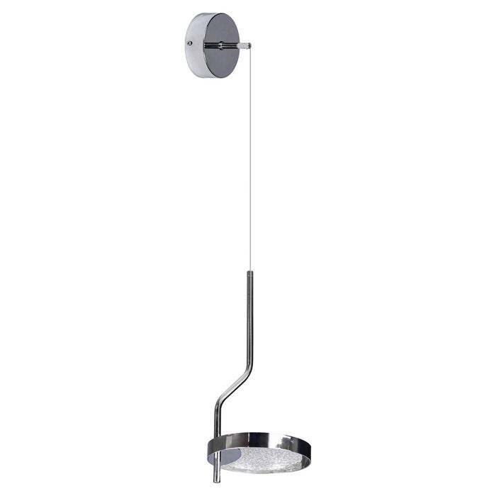 Pendente Arandela Emma LT012-Cromado Transparente LED 4w 2700k Starlux ST2573