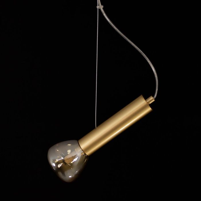 Pendente Aiko LT013-AB Ouro Fosco + Ambar Starlux para G9  ST2575