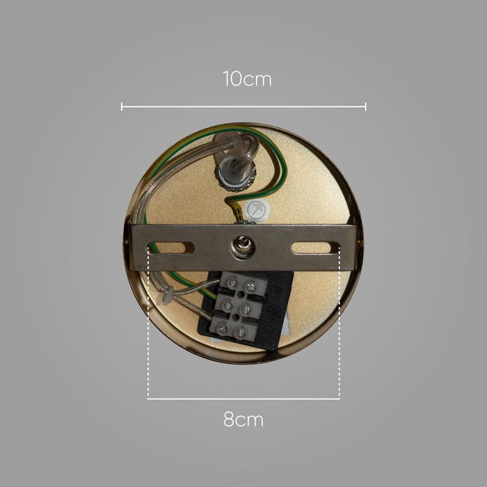 Pendente Aiko Ouro Fosco com Âmbar para 3x G9 LT014-AB Starlux ST2578