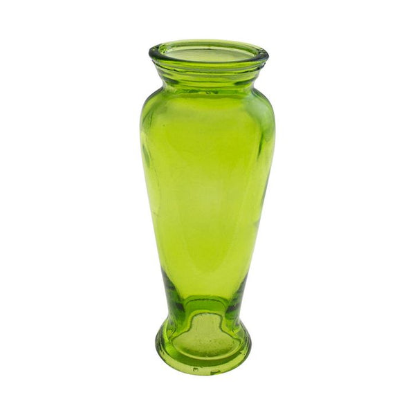 Vaso de Vidro Verde Liso LW0007A BTC Decor ST2677