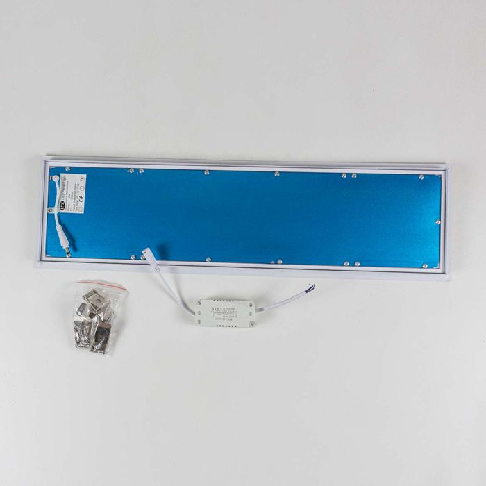 Plafon Retangular Slim Painel LED 18W Embutir Gesso ST2330