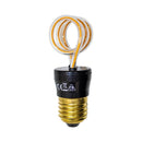 Lâmpada Filamento LED 3D Espiral Branco Quente 4w LP39510 St1623-Opus-Starlumen