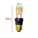 Lâmpada Filamento LED 3D Espiral Branco Quente 4w LP39510 St1623-Opus-Starlumen