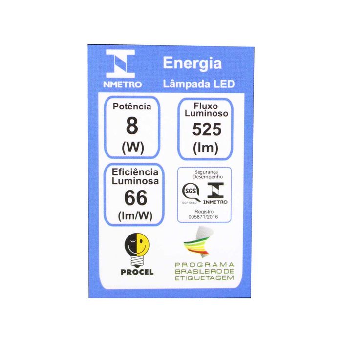 Lâmpada LED Bella 8W Par20 E27 3000k LP201C St897-Bella Iluminação-Starlumen