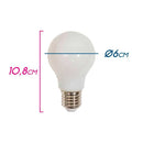 Lâmpada LED Bulbo A60 6W Milk Soquete E27 Bivolt L023W6 ST1730-Starlux-Starlumen