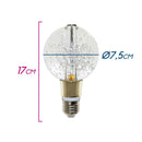 Lâmpada LED Decorativa E27 Bivolt 5w Branco Quente 2400k Starlux L016c5-BVT St1815-Starlux-Starlumen