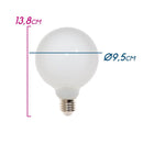 Lâmpada LED G95 Milk Ballon Profissional 4W E27 L006W4-BVT ST1734-Starlux-Starlumen