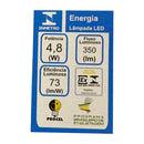 Lâmpada LED GU10 Dicroica MR16 4,8W ST2197-Opus-Starlumen