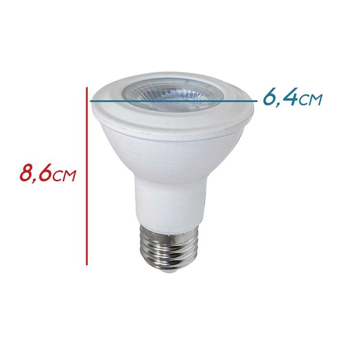 Lâmpada LED PAR20 7W E27 Bivolt St1656-Opus-Starlumen