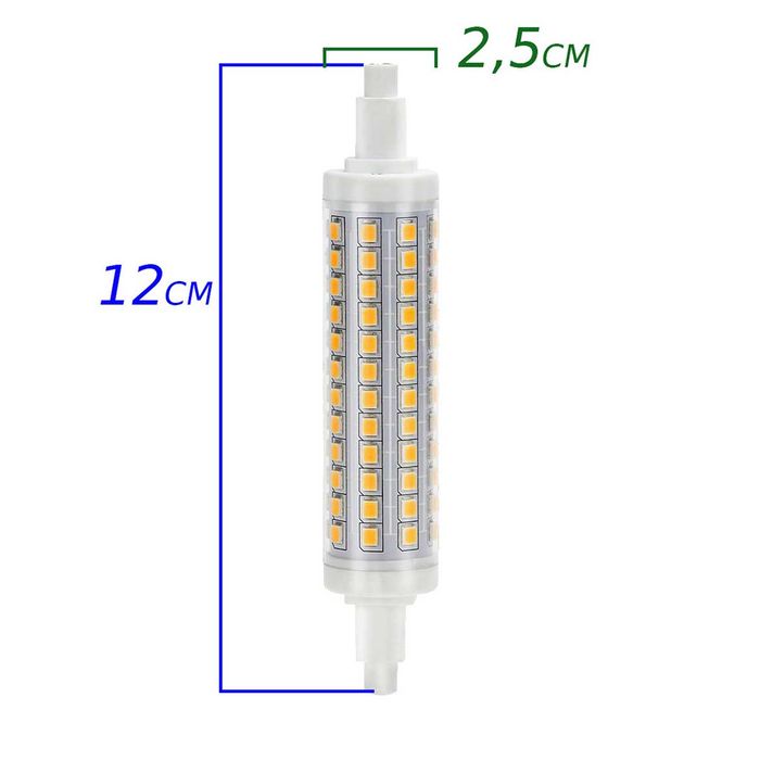 Lâmpada Palito Longa LED 10W R7S LP32771/LP32788 St578