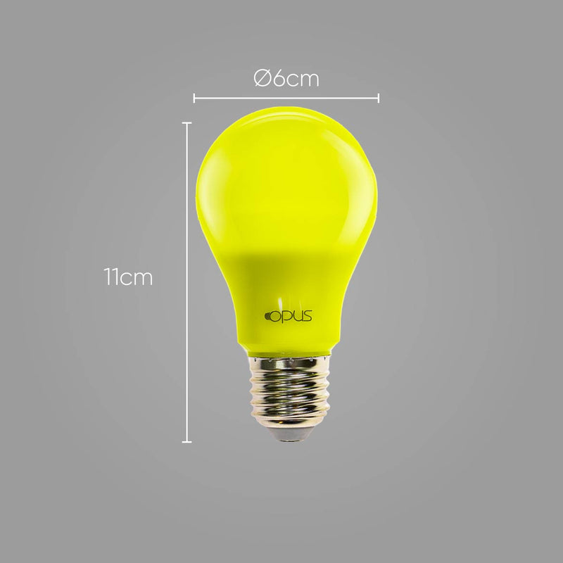 Lampada Repelente 9W Amarela E27 Bivolt IP30777 Opus ST2644-Opus-Starlumen