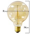 Lâmpada Retrô Filamento Carbono Thomas Edson 40W G95 ST631-Elgin-Starlumen