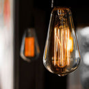 Lâmpada Retrô Filamento Carbono Thomas Edson 40W ST64 ST631-Elgin-Starlumen