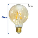 Lâmpada de Filamento LED bola 4W 2200k Vintage Retro Bivolt G95 ST431-Opus-Starlumen