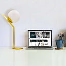 Luminária De Mesa Abajur Angular 1 E-27 Dourado 16457/20 St1591-Starlumen-