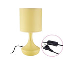 Luminária De Mesa Abajur Pendule em Cerâmica e Cúpula de Tecido QAB916-BG ST1343-Quality-Starlumen