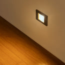 Luminária De Parede Balizador Marrom Embutir Cx 4x2 Escada St1314-Starlumen-