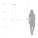 Luminária Pendente Mallen Branco LED 36W PD1627BR Studioluce ST2657-Studioluce-Starlumen