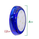 Luminária Piscina LED 6500K 9W Ø80mm Azul 0012 St1855-Iluctron-Starlumen
