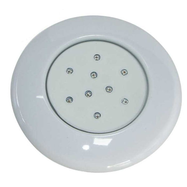 Luminária Piscina LED Azul 9W Ø125mm Branco 50026 St775-Iluctron-Starlumen