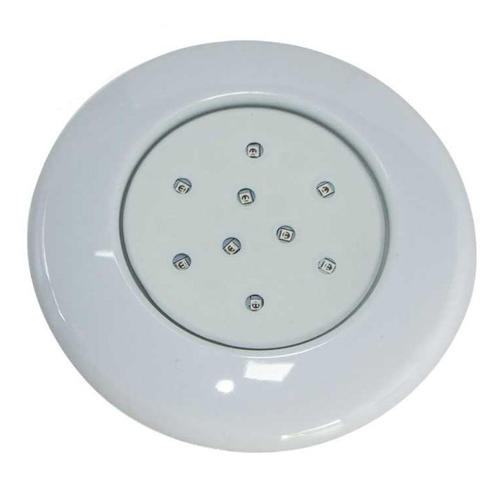 Luminária Piscina LED Azul 9W Ø125mm Branco 50026 St775-Iluctron-Starlumen