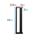 Luminária de Chão Poste de Jardim Side LED 10W Opus HM 36946 ST2508-Opus-Starlumen