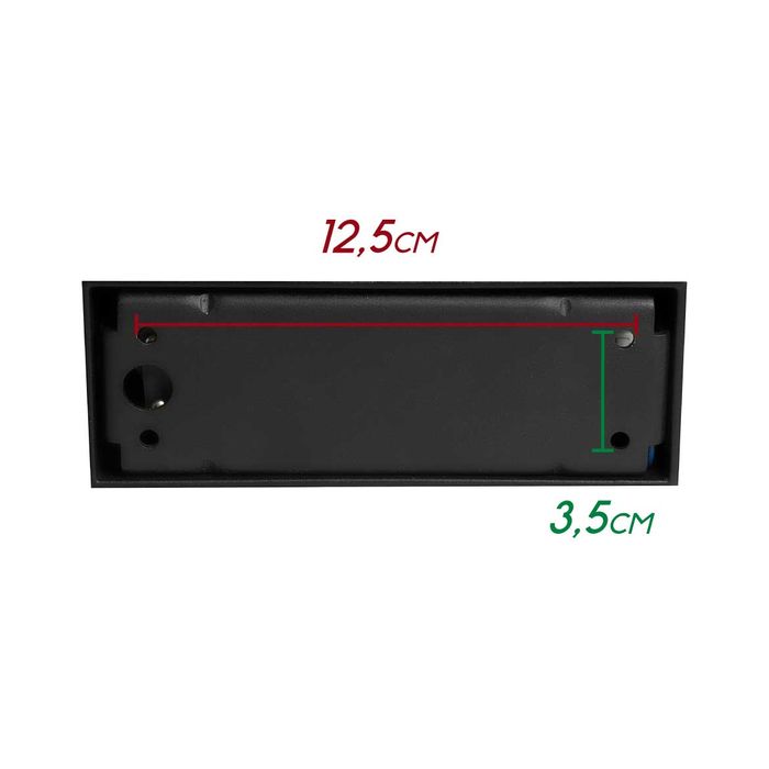 Luminária de Chão Poste de Jardim Side LED 10W Opus HM 36946 ST2508-Opus-Starlumen