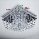 Lustre De Cristal K9 Legítimo Quadrado 20x20cm PLF-4530 St4530-Starlumen-