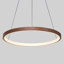 Lustre Pendente Anel LED 20W 1 Arco 40cm QPD1300-CO St459- Cobre-Quality-Starlumen