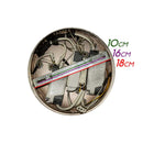 Lustre Pendente Bella Oca 2 Aneis 80 e 60cm 74W GD003NK ST1878-Bella Iluminação-Starlumen