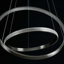 Lustre Pendente Bella Oca 2 Aneis 80 e 60cm 74W GD003NK ST1878-Bella Iluminação-Starlumen