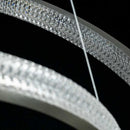 Lustre Pendente Bella Oca 2 Aneis 80 e 60cm 74W GD003NK ST1878-Bella Iluminação-Starlumen