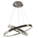 Lustre Pendente Bella Oca 2 Aneis 80 e 60cm 74W GD003NK ST1878-Bella Iluminação-Starlumen