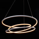 Lustre Pendente Espiral Branco Led 88w 3m Pe Direito Duplo 34324 St1989-Opus-Starlumen